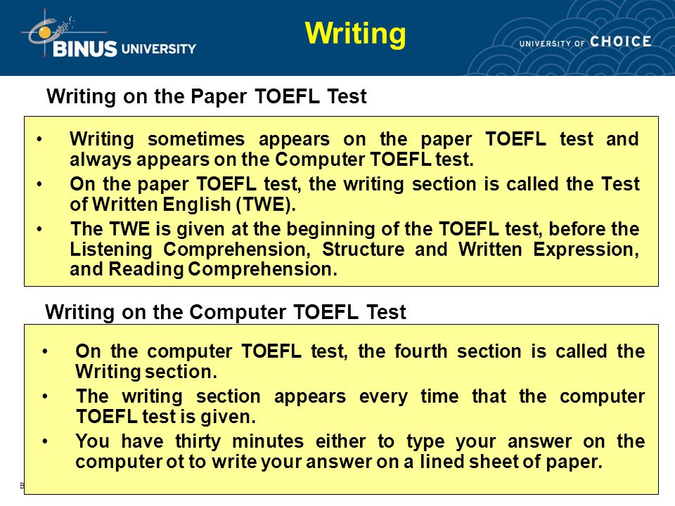 Essay sample test toefl twe writing