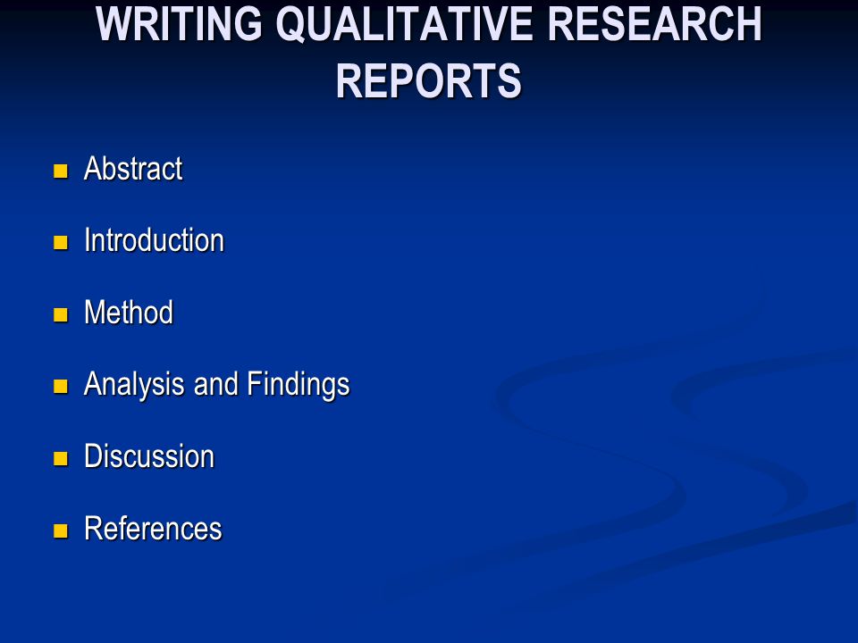 Discussion Dissertation Qualitative