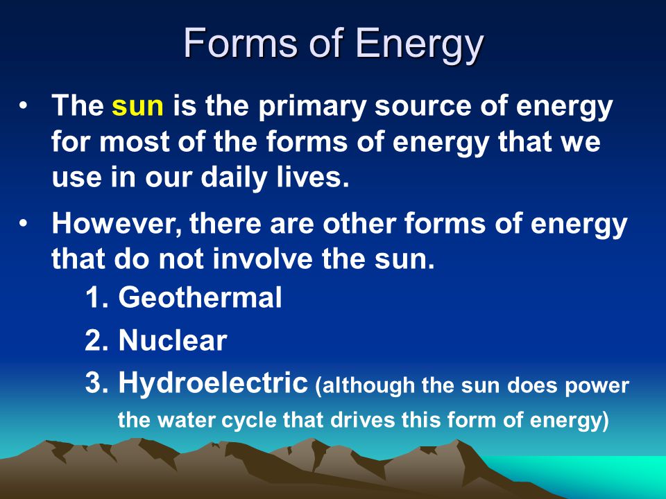 bell work name as many forms of energy as you can ppt download how does the sun form