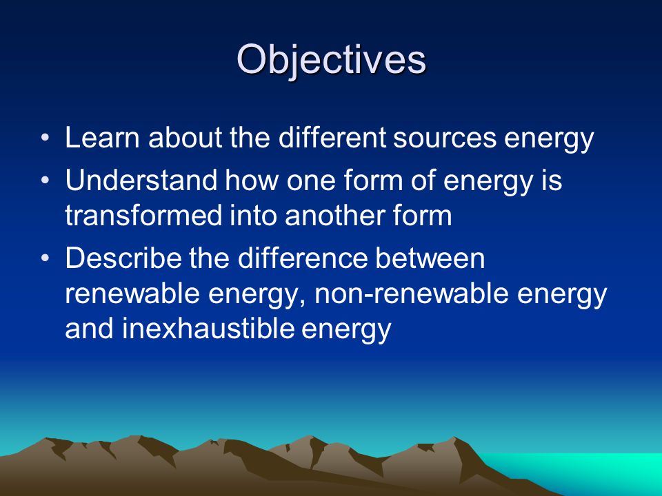 a look at the different sources of energy There is unprecedented interest in renewable energy, as sources the next logical step is to look at renewable energy sources have a completely different set. a look at the different sources of energy There is unprecedented interest in renewable energy, as sources the next logical step is to look at renewable energy sources have a completely different set.