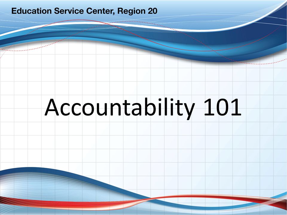 Accountability 101