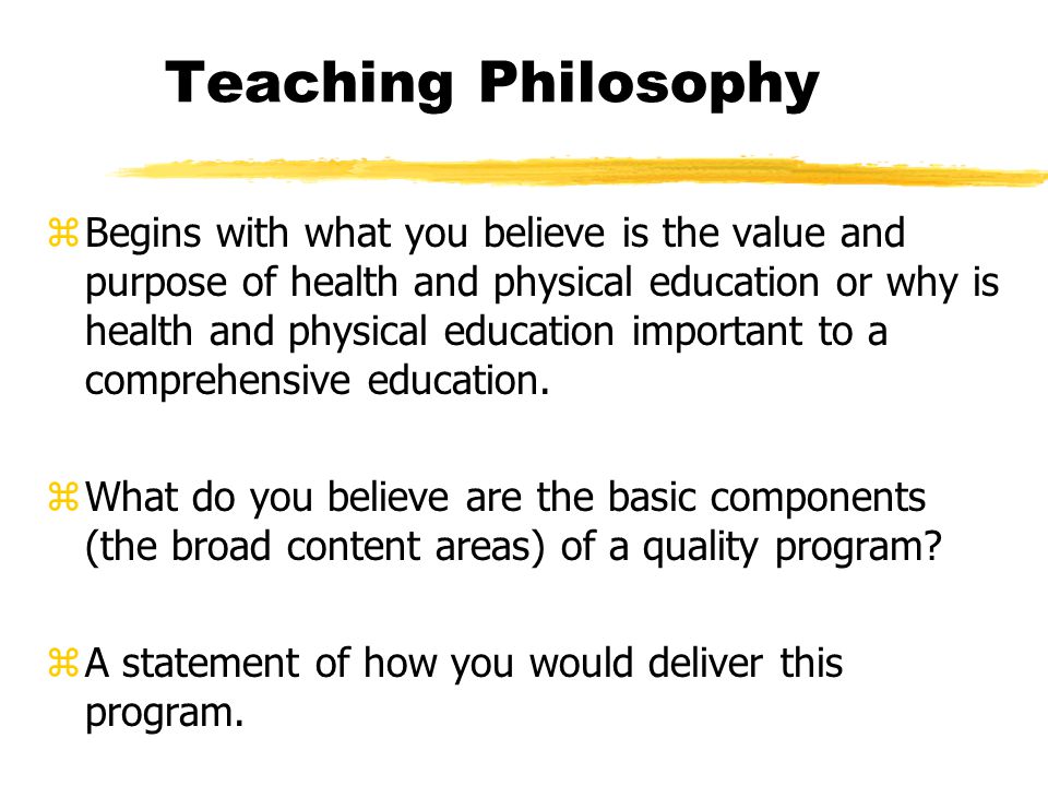 an essay on my education philosophy an essay on my education philosophy