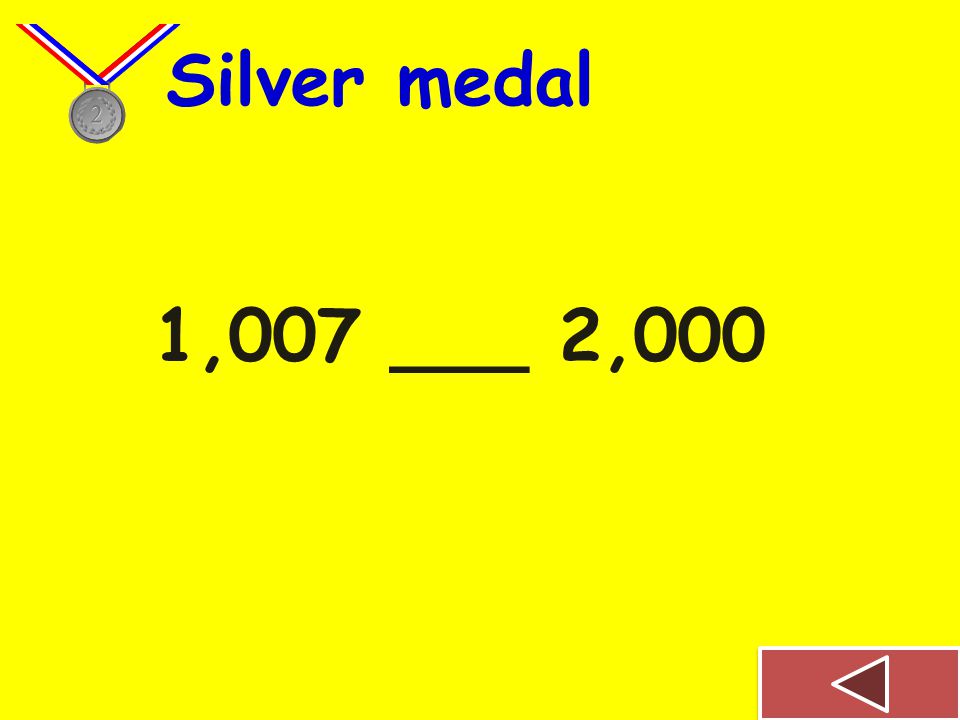 103 ___ 105 Bronze medal