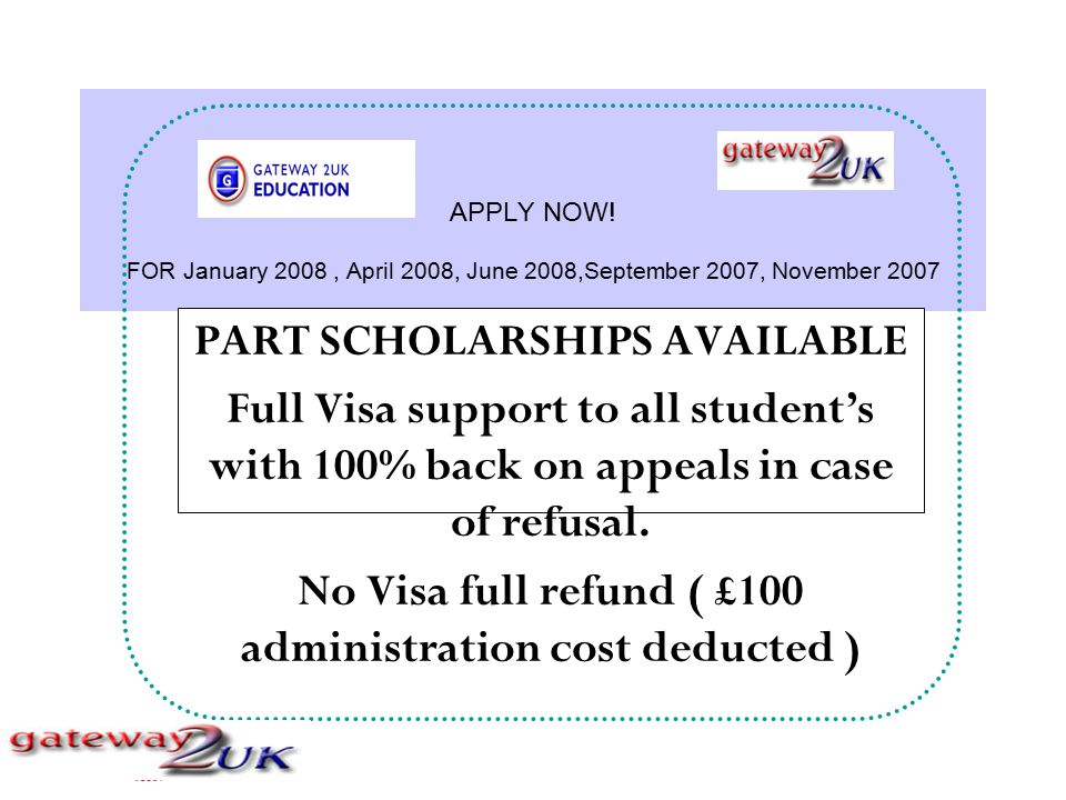 Advantages of Studying Gateway2uk Programmes Truly International Environment Part time work available Learn English as a native speaker Gain good experience of living and working in the West Good quality education-globally recognised