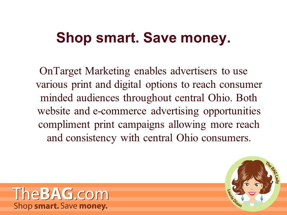 Shop smart. Save money.