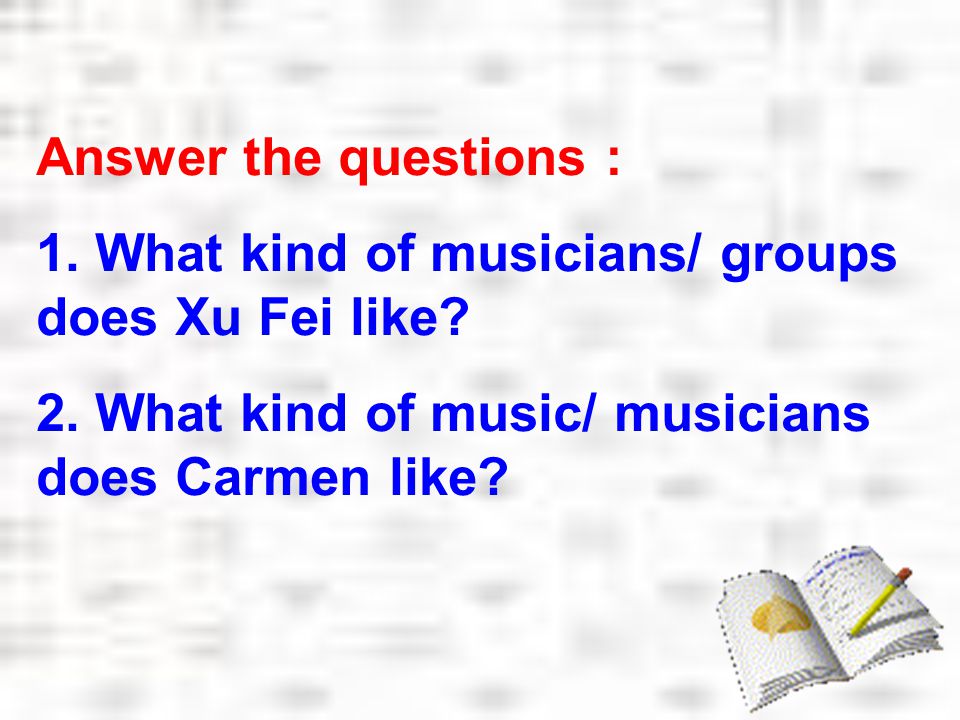 2b.Listen again and complete the sentences. About the modern About Dan Dervish Xu Fei says 1.
