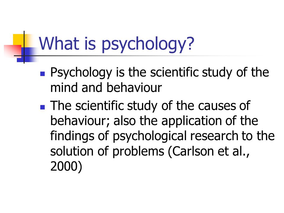 What is psychology.