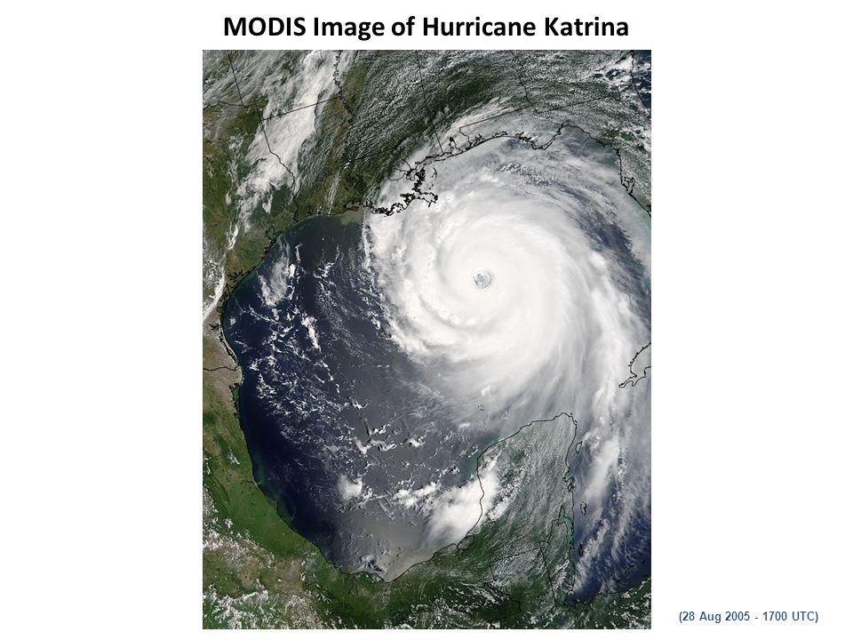 MODIS Image of Hurricane Katrina (28 Aug UTC)