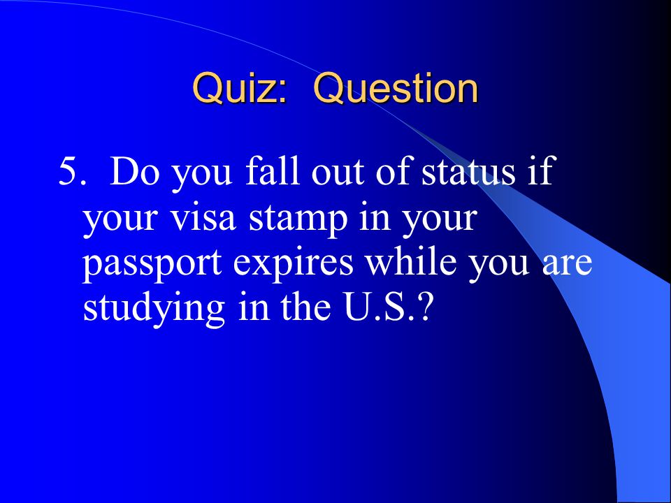 Quiz: Question 5.
