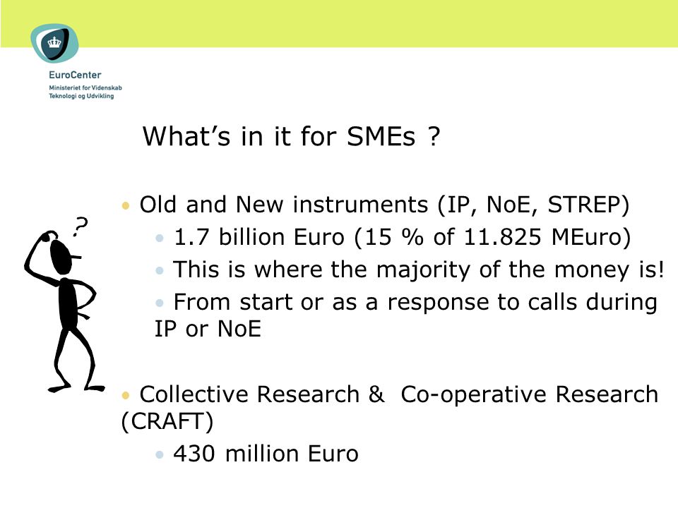 What’s in it for SMEs .