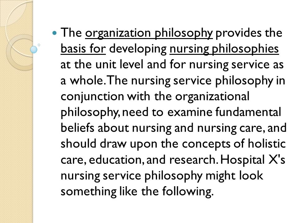 nursing philosophy paper nursing philosophy paper