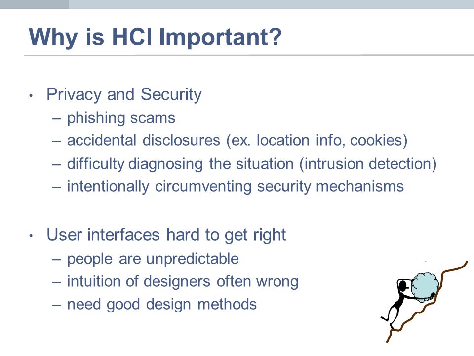 Why is HCI important?