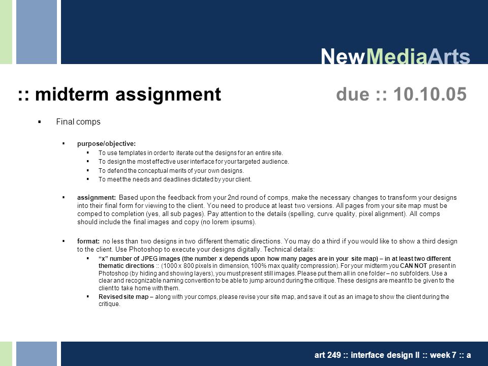 thesis presentation iv – fall midterm review newmediaarts art 249 thesis presentation iv – fall midterm review newmediaarts art 249, Presentation templates
