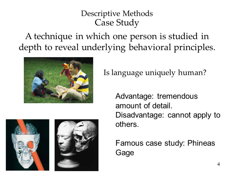 Advantages and disadvantages of using case studies in psychology