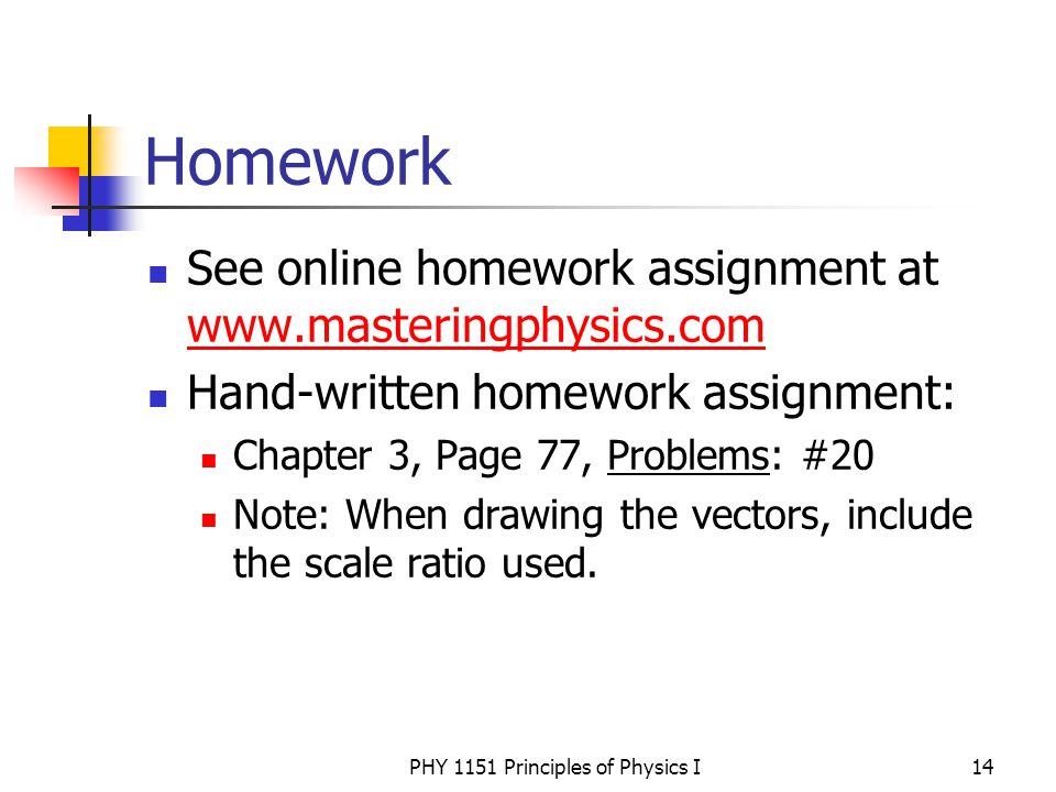 Mastering physics online homework answers