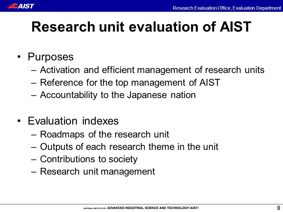 evaluation office