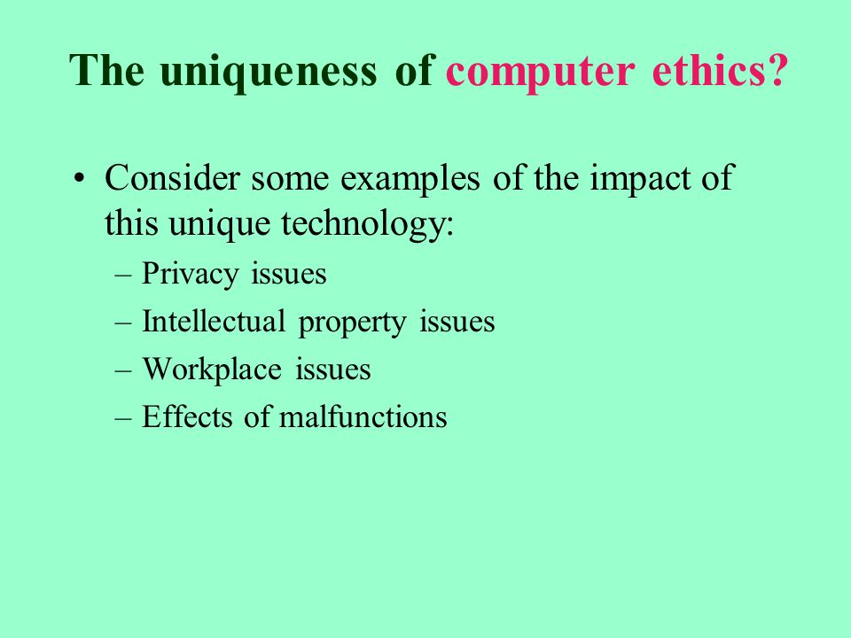 Examples of Computer Technologies Used by Neutral