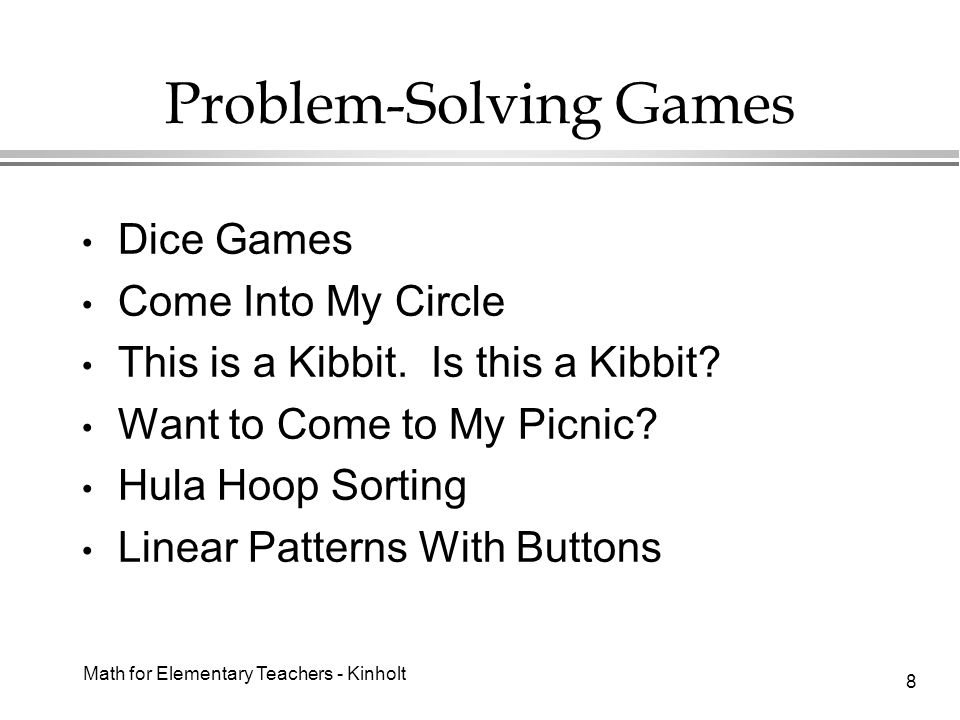 Problem Solving Ks2