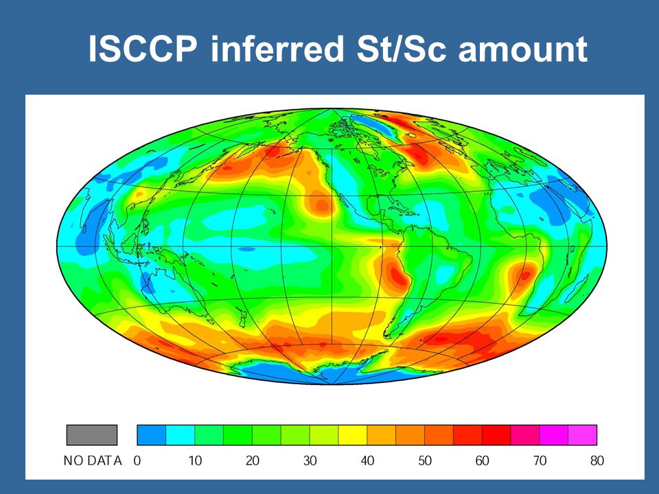 ISCCP inferred St/Sc amount