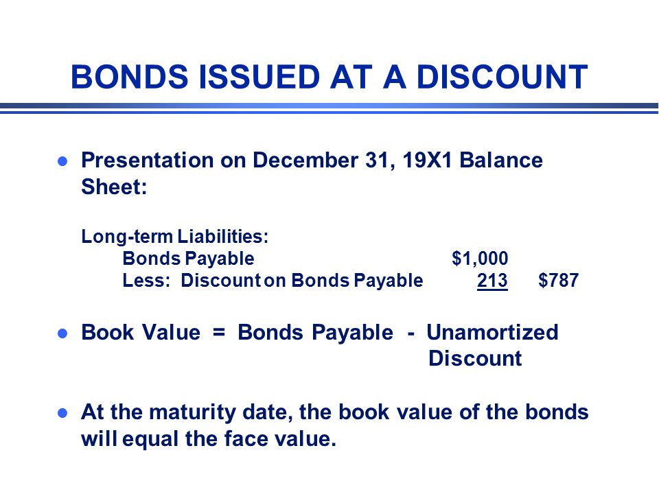 bond l a written promise wherein the borrower promises to pay to the premium on bonds payable on balance sheet
