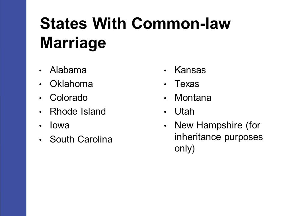 colorado common law mariage