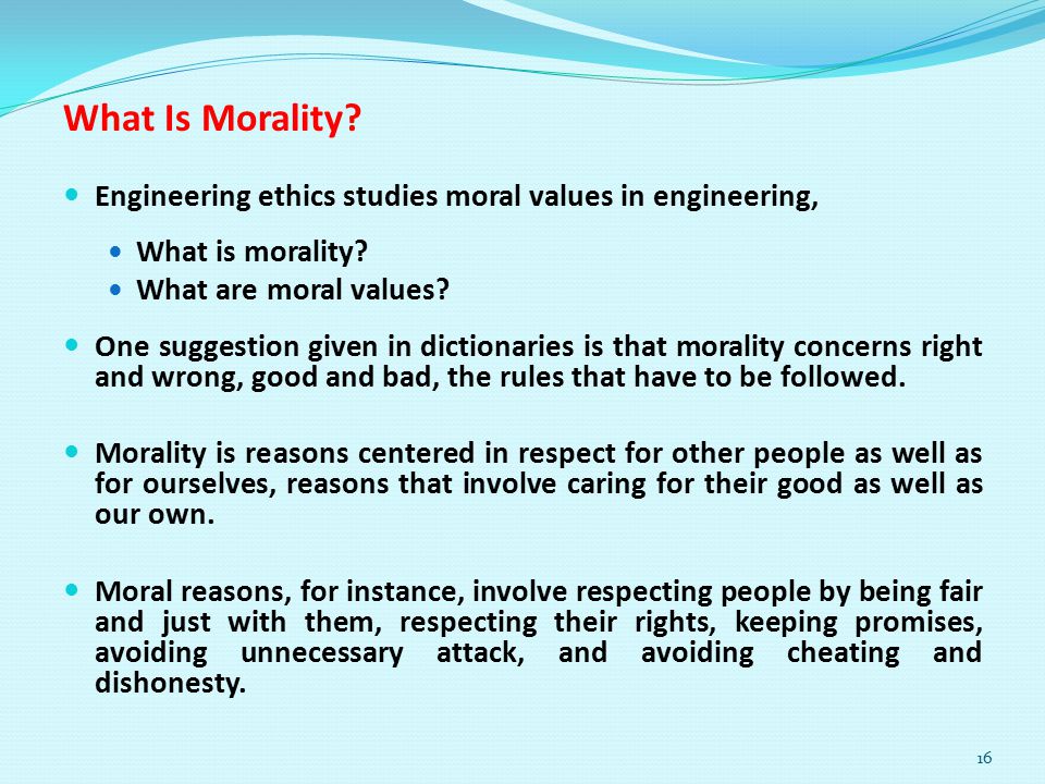 What are moral values