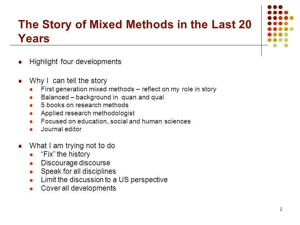 The application of mixed methods in organisational research a literature review