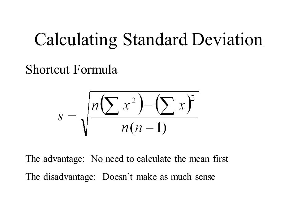 Equation For Sample Standard Deviation Jennarocca Calculate Standard Deviation Equation Jennarocca