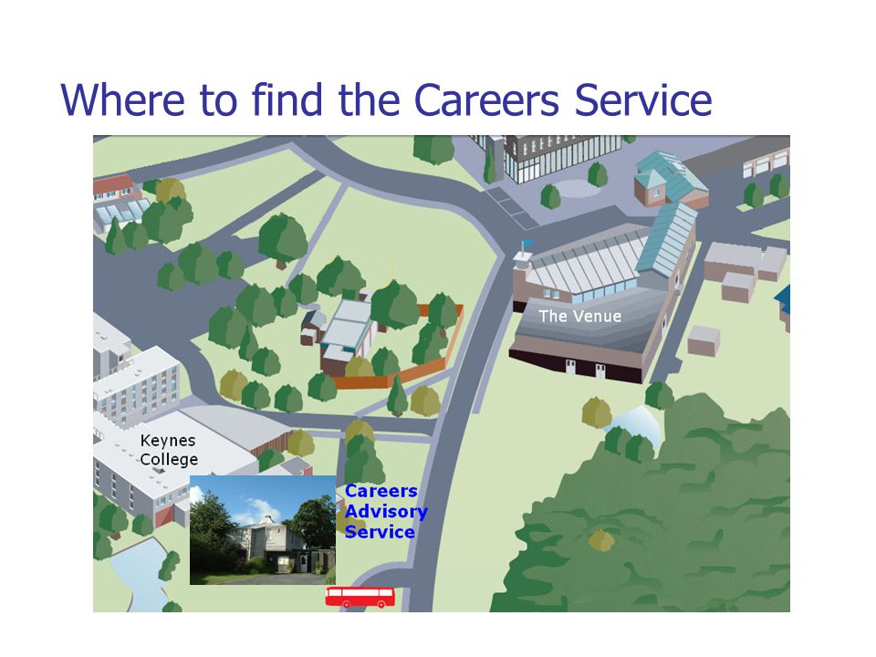 Where to find the Careers Service
