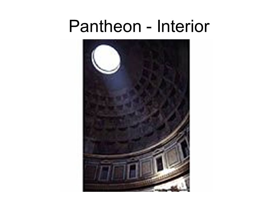Pantheon - Interior