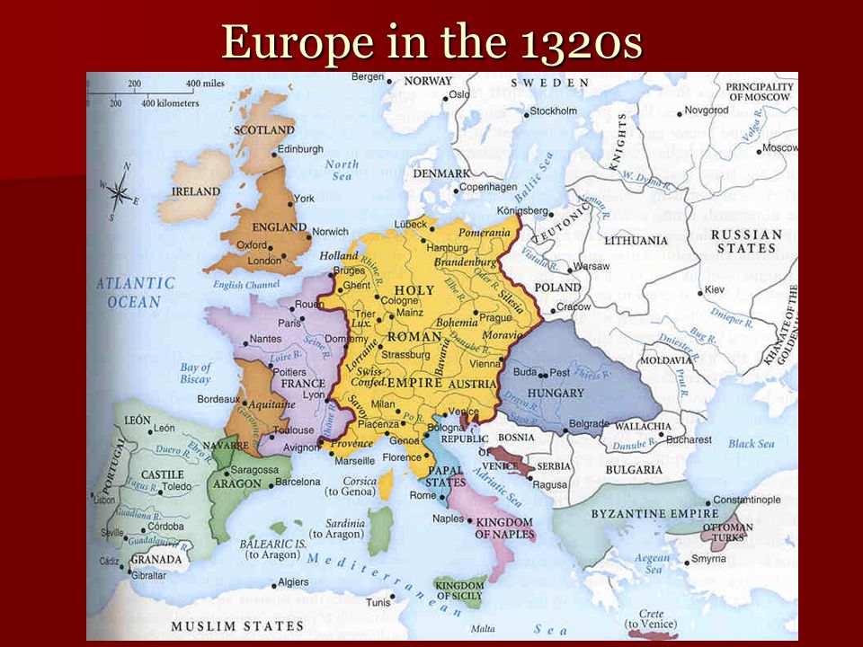 Europe in the 1320s