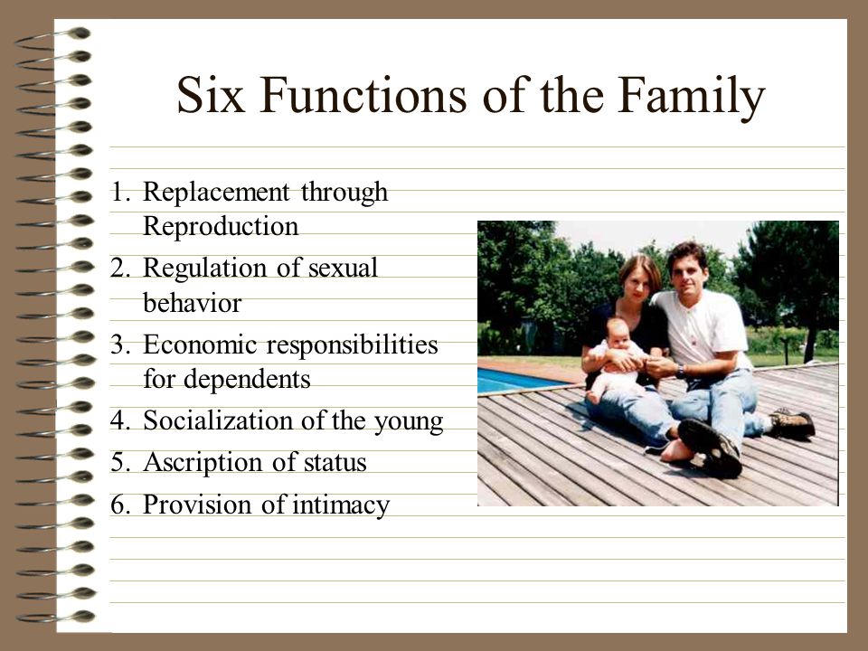 Marriage is an institutionalized social structure that provides an enduring framework for regulating sexual behavior and childbearing, (Brinkerhoff, p.