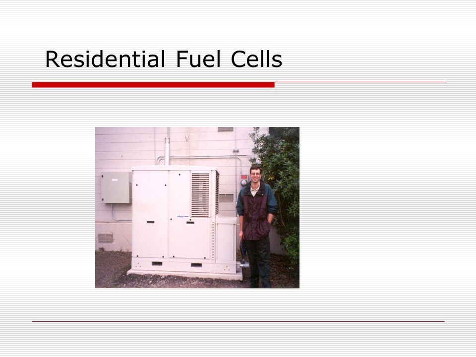 Residential Fuel Cells