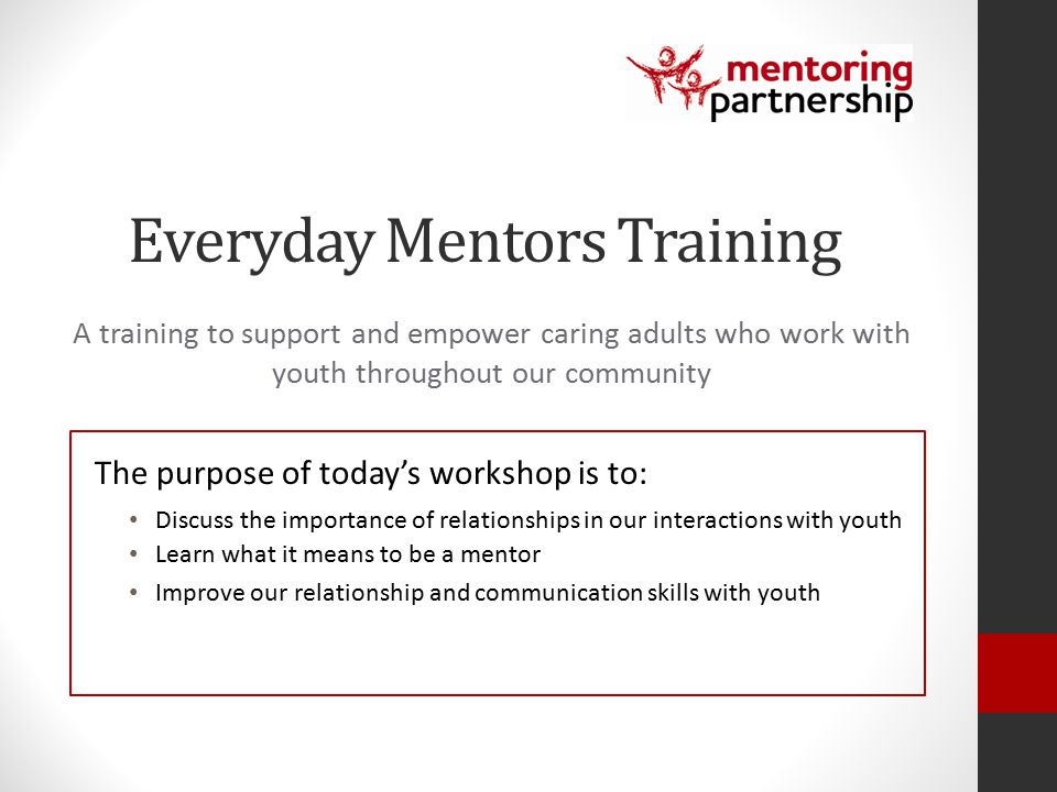 Who Are Everyday Mentors