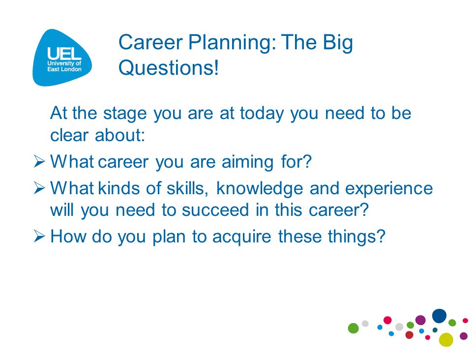careers questions