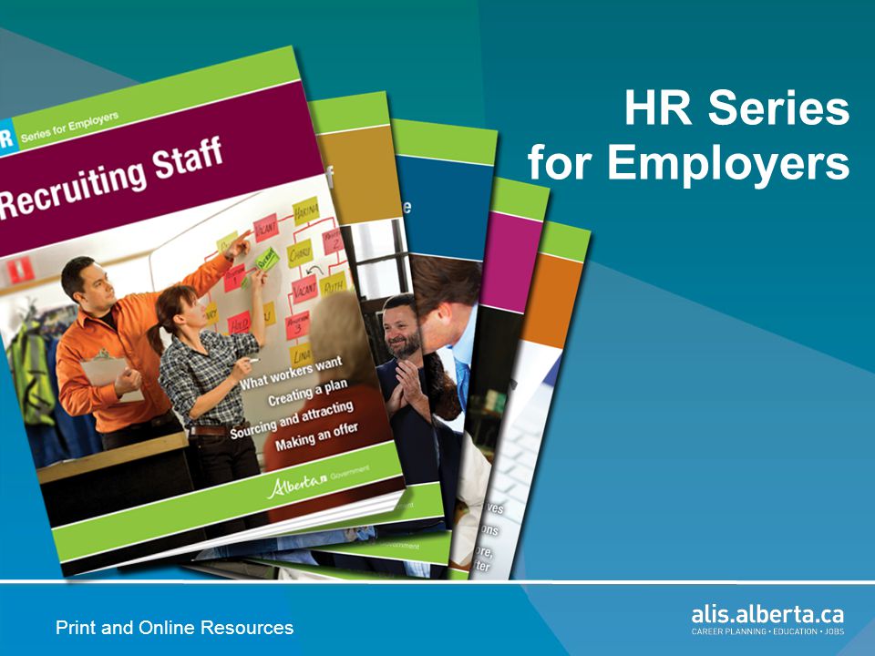Print and Online Resources HR Series for Employers