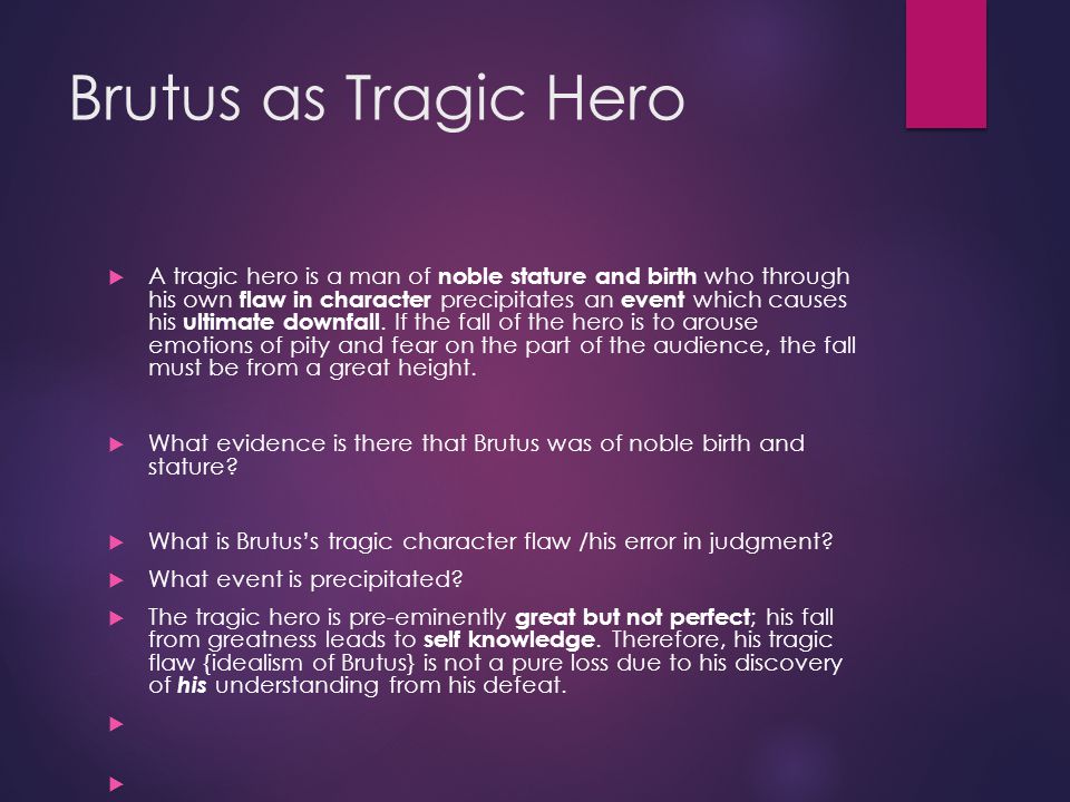 Julius Caesar Tragic Hero Essay