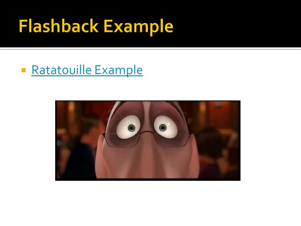 Ratatouille Example Ratatouille Example
