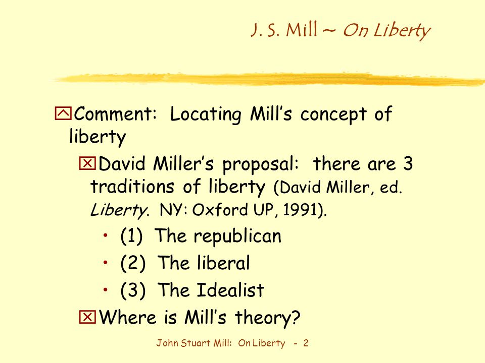On Liberty Essay