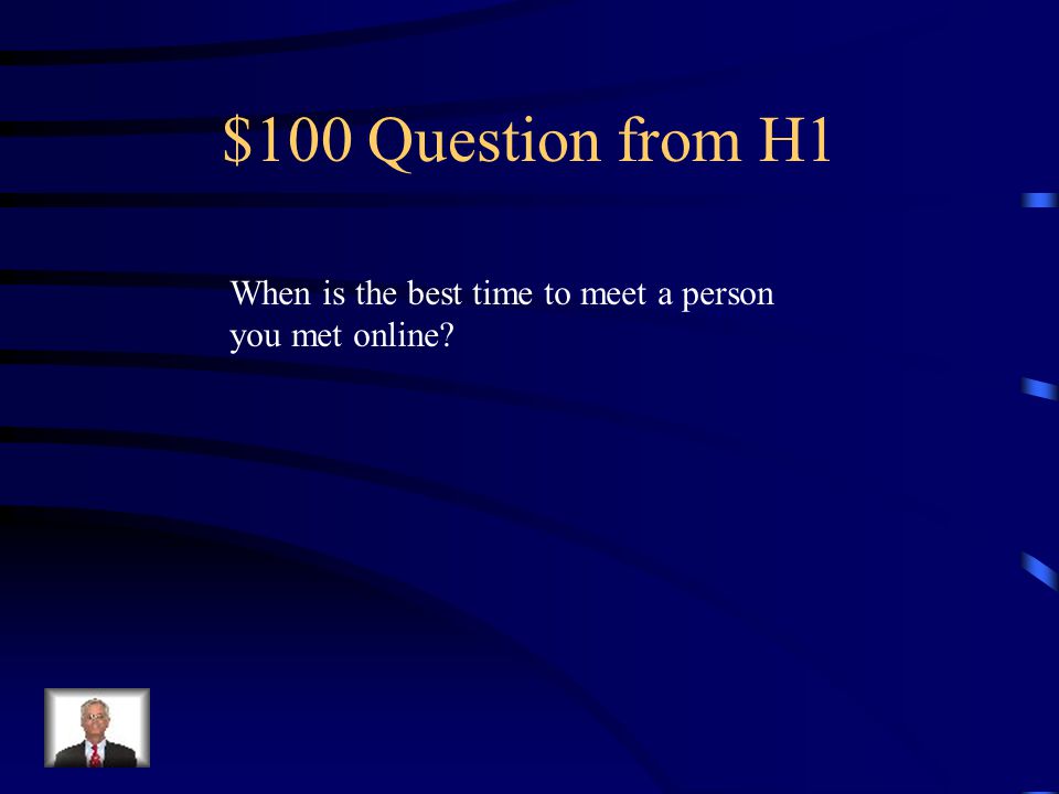 Jeopardy Online Safety Cyber Bullying Q $100 Q $200 Q $300 Q $400 Q $500 Q $100 Q $200 Q $300 Q $400 Q $500 Final Jeopardy Protecting Computers