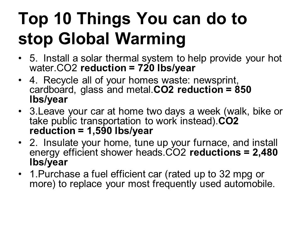 Global Warming Argumentative Essay