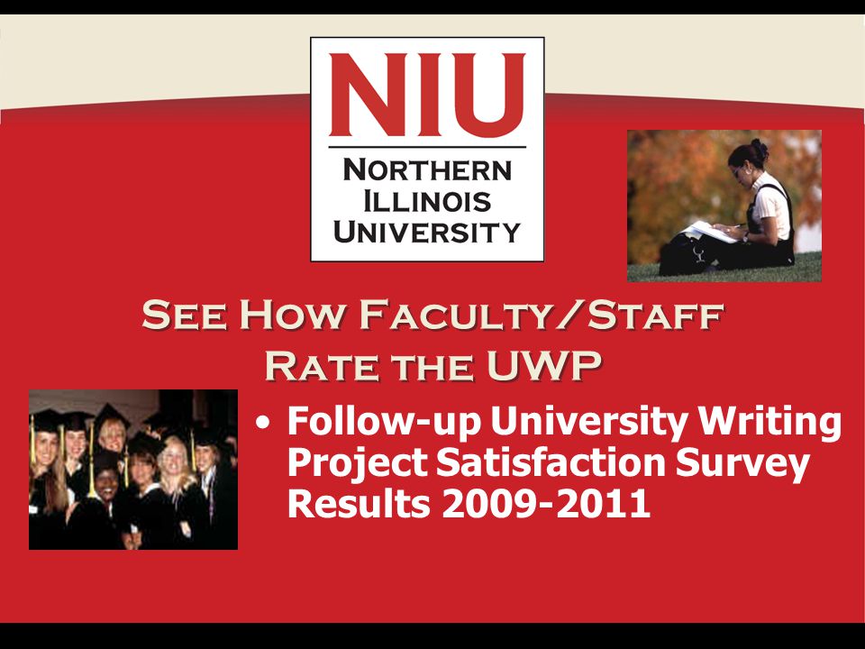 See How Faculty/Staff Rate the UWP Follow-up University Writing Project Satisfaction Survey Results