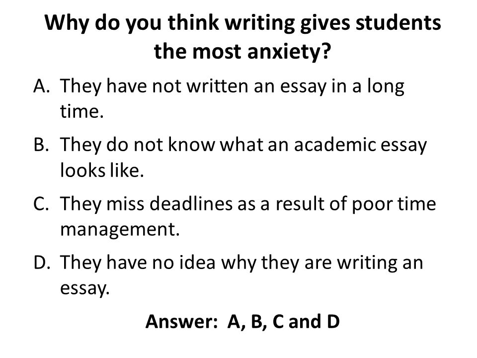 anxiety writing thesis anxiety writing thesis
