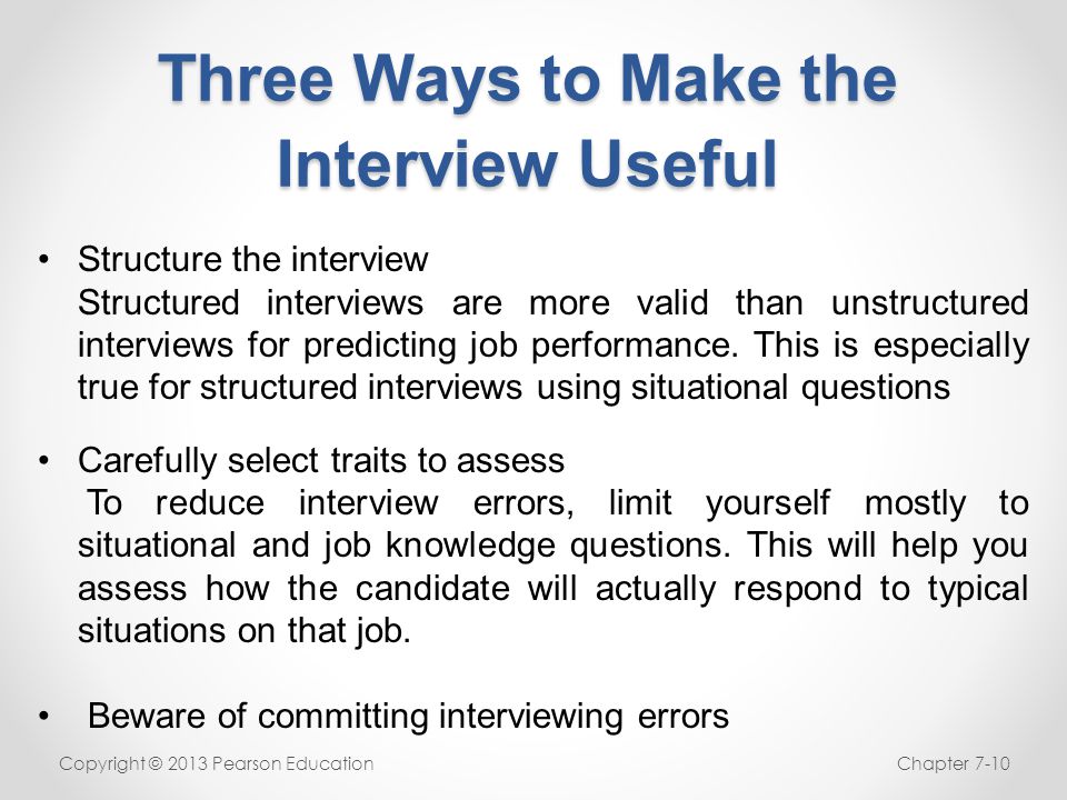 situational based questions