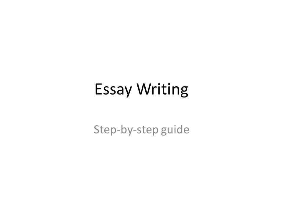 Beginning the Academic Essay - Harvard Writing Center