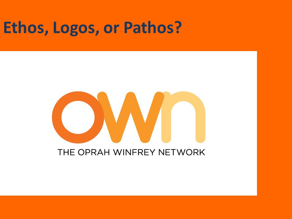 Ethos, Logos, or Pathos