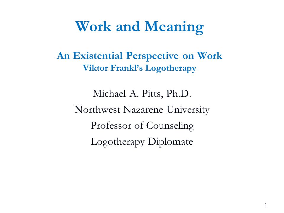 viktor frankl logotherapy and meaning of Viktor frankl was put through some of the most horrific struggles a human being could imagine but he never lost hope, and used his experiences to continue his work helping other people find meaning in. viktor frankl logotherapy and meaning of Viktor frankl was put through some of the most horrific struggles a human being could imagine but he never lost hope, and used his experiences to continue his work helping other people find meaning in.