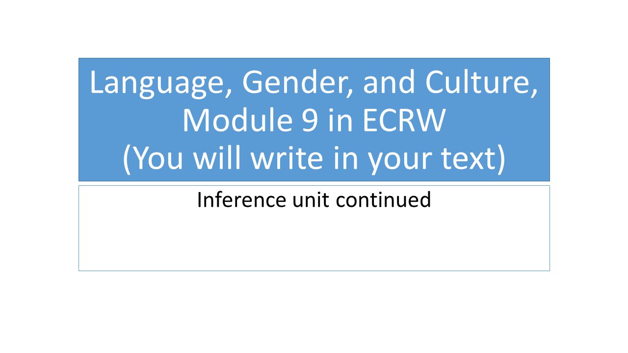 High School Sample Essay