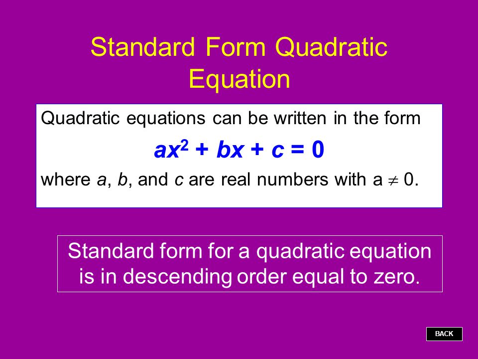 solving equations by factoring ppt video online download factored form of a quadratic definition
