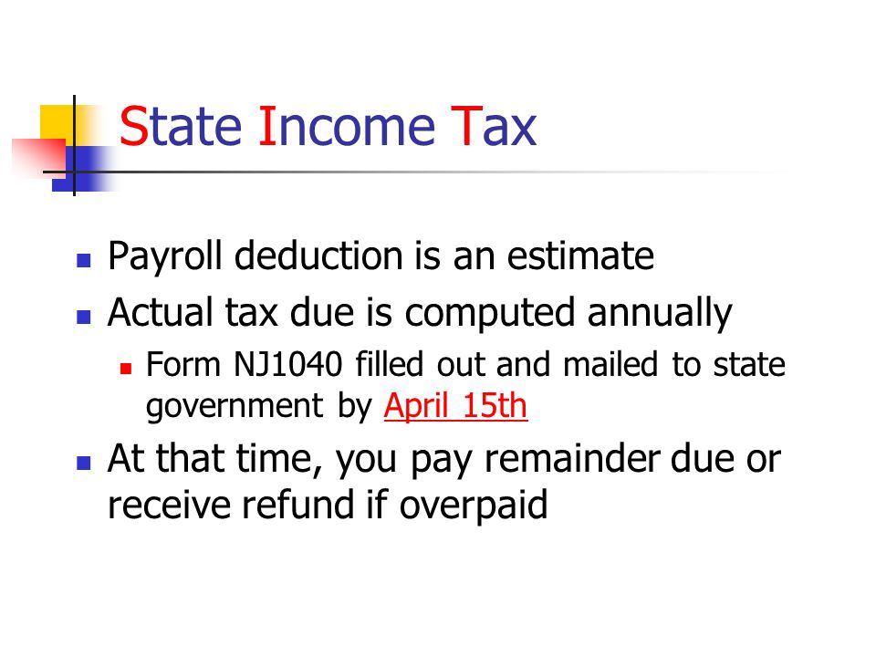 estimate payroll deductions